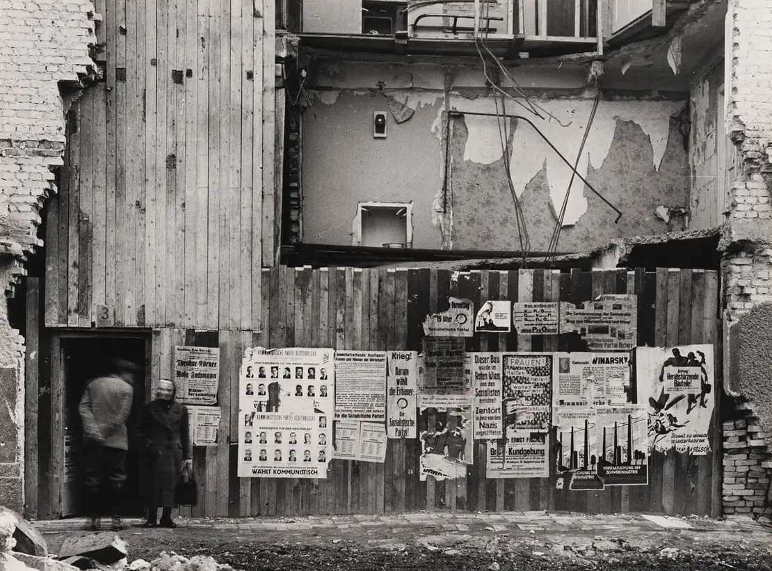 Wien, 1945, anonymes Foto, Wien Museum