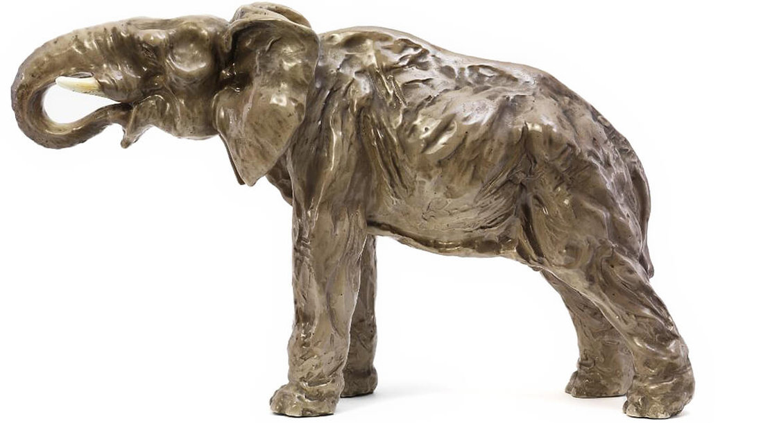 Keramikelefant, Fa. Goldscheider, verm. nach 1930, Wien Museum 
