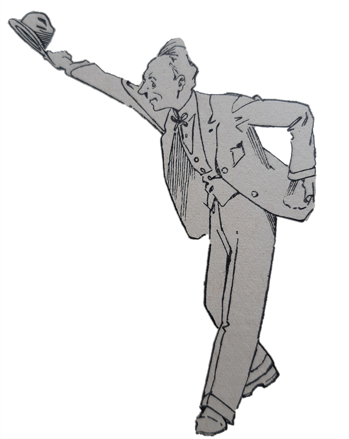 Abbildung aus: Gottfried Andreas (Hg.): Gesellschaftlicher Wegweiser für alle Lebenslagen, Weidlingau-Wien, 1930 (Zeichnungen von Fritz Schönpflug)  