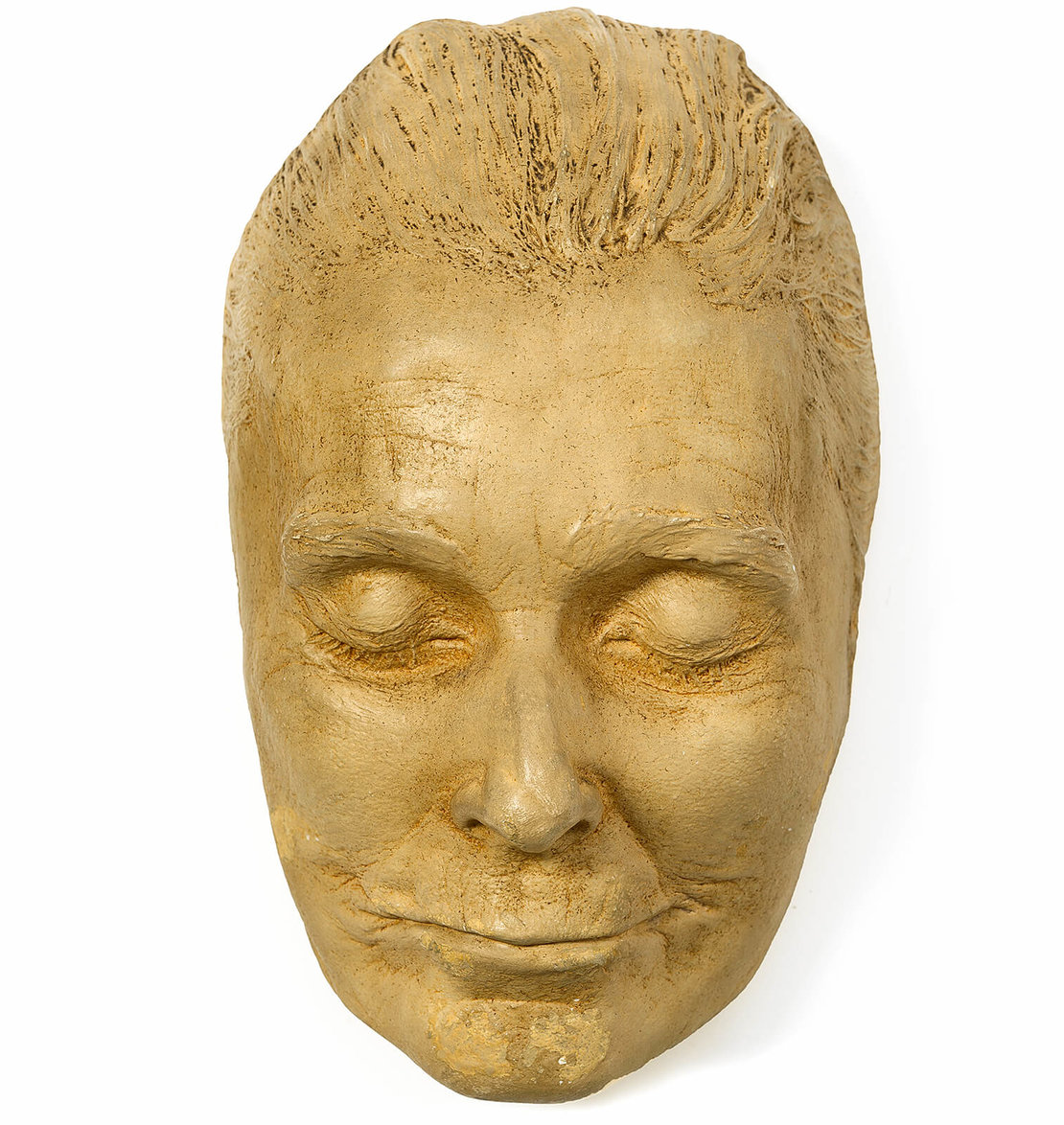 Franz Kyzour: Totenmaske von Lina Loos, 1950, Wien Museum 