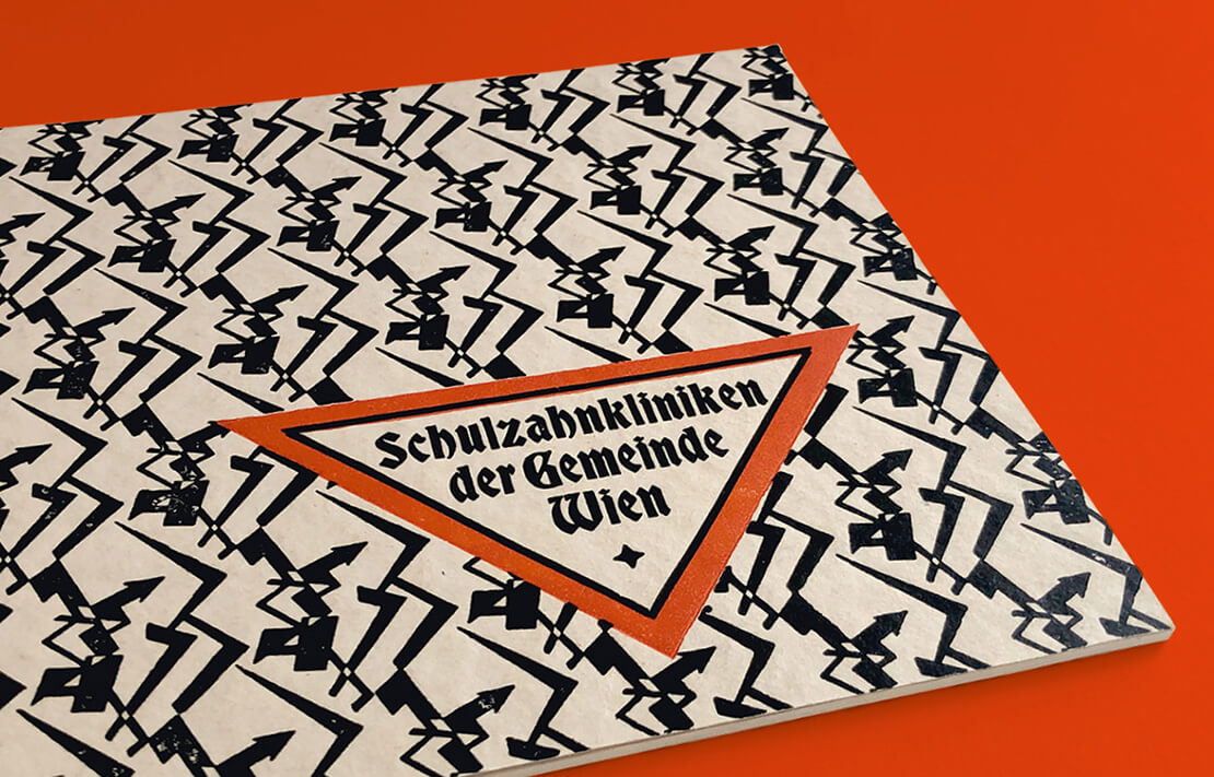 Broschüre zu den Schulzahnkliniken der Gemeinde Wien, 1926. WBR, DS, A-155014, Foto: Gerhard Bauer 