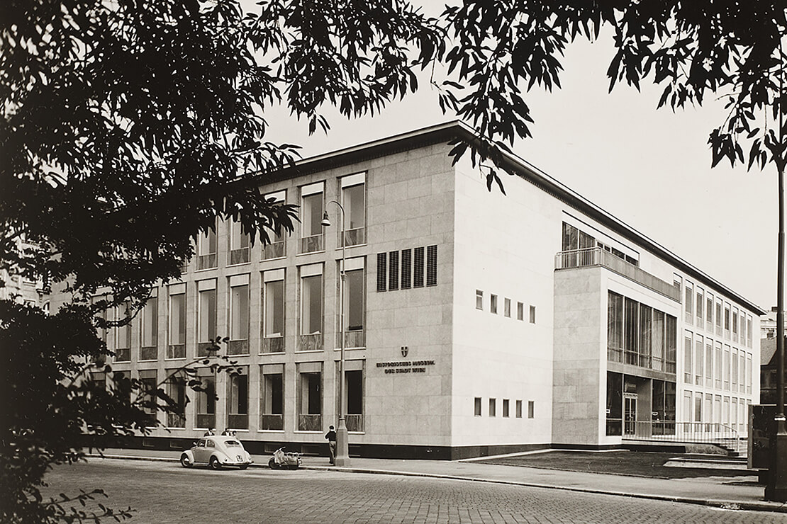 Das Historische Museum der Stadt Wien (heute: Wien Museum) in seinem Eröffnungsjahr 1959, Foto: Sammlung Wien Museum 