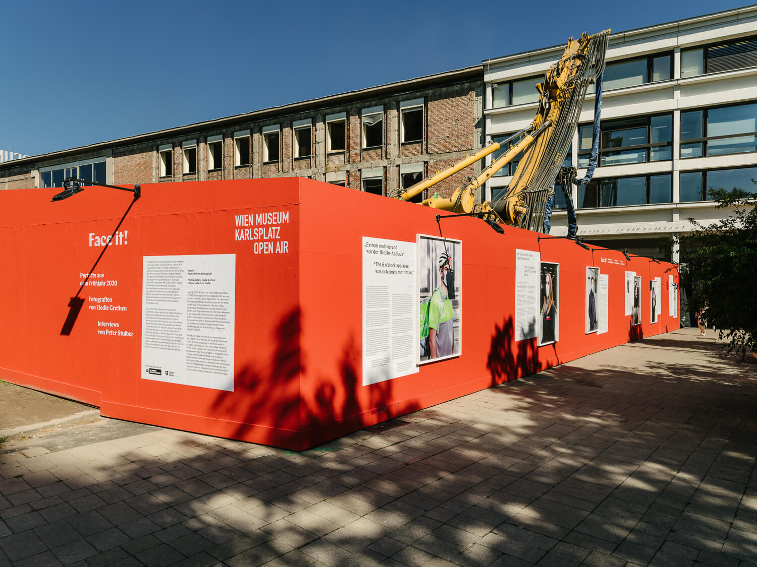 Die Outdoor-Ausstellung am Karlsplatz, Fotos: Klaus Pichler 