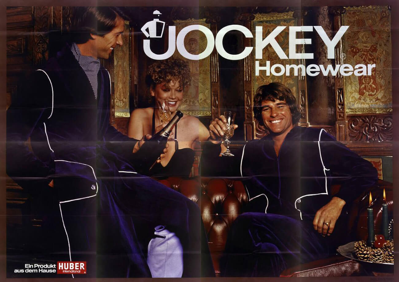 Gassner Werbung. Jockey Homewear. Ein Produkt Aus Dem Hause Huber International, Plakat: 8 Bogen, ca. 1981, © Plakatsammlung Wienbibliothek 