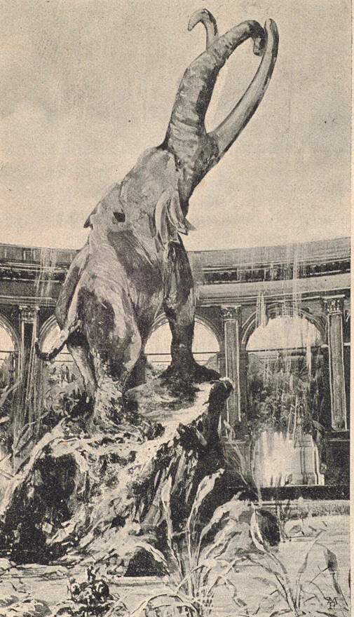 Zeitungsausschnitt „Das Fest auf dem Mars. Das `Marstodon`“, 1902, Wien Museum 