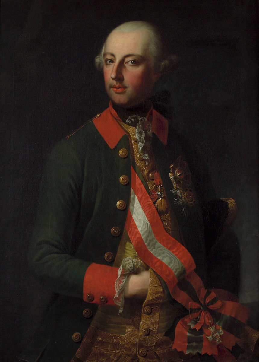 Kaiser Joseph II, 1771, Porträt von Joseph Hickel, Wien Museum 