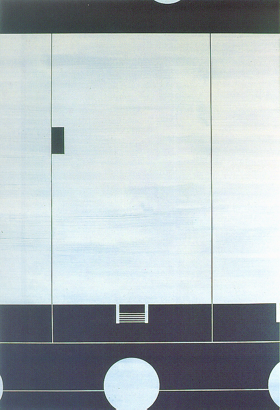 Karl-Heinz Klopf: St. Mark´s Place (New York), 1992, Acryl auf Gewebe, Wien Museum, © Bildrecht 2020 