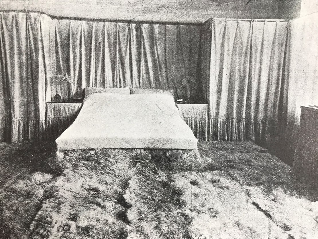 „Das Schlafzimmer meiner Frau“, aus: Kunst, Wien 1903 