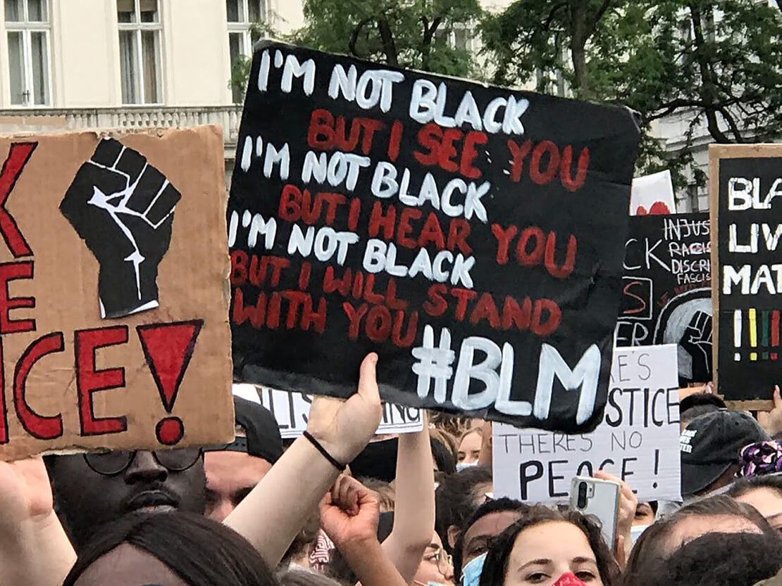 Black Lives Matter-Demo am 4. Juni 2020 in Wien, Foto: simon INOU 