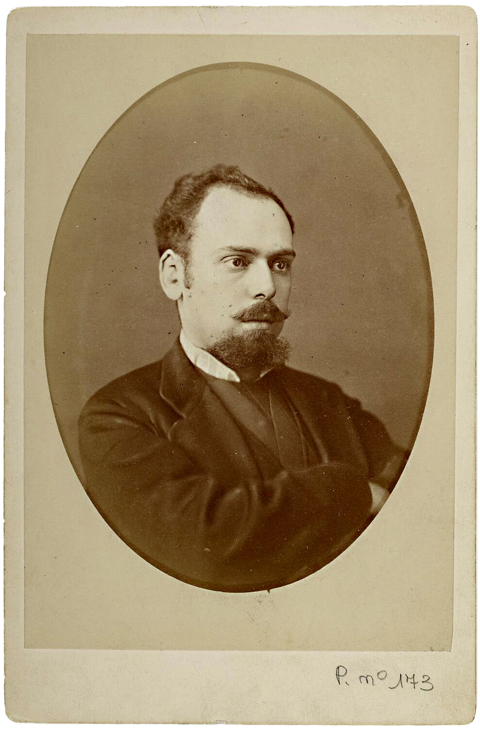 Charles Wiener, undatierte Fotografie von Alexandre Quinet, Quelle: gallia.bnf.fr/Bibliothèque nationale de France 