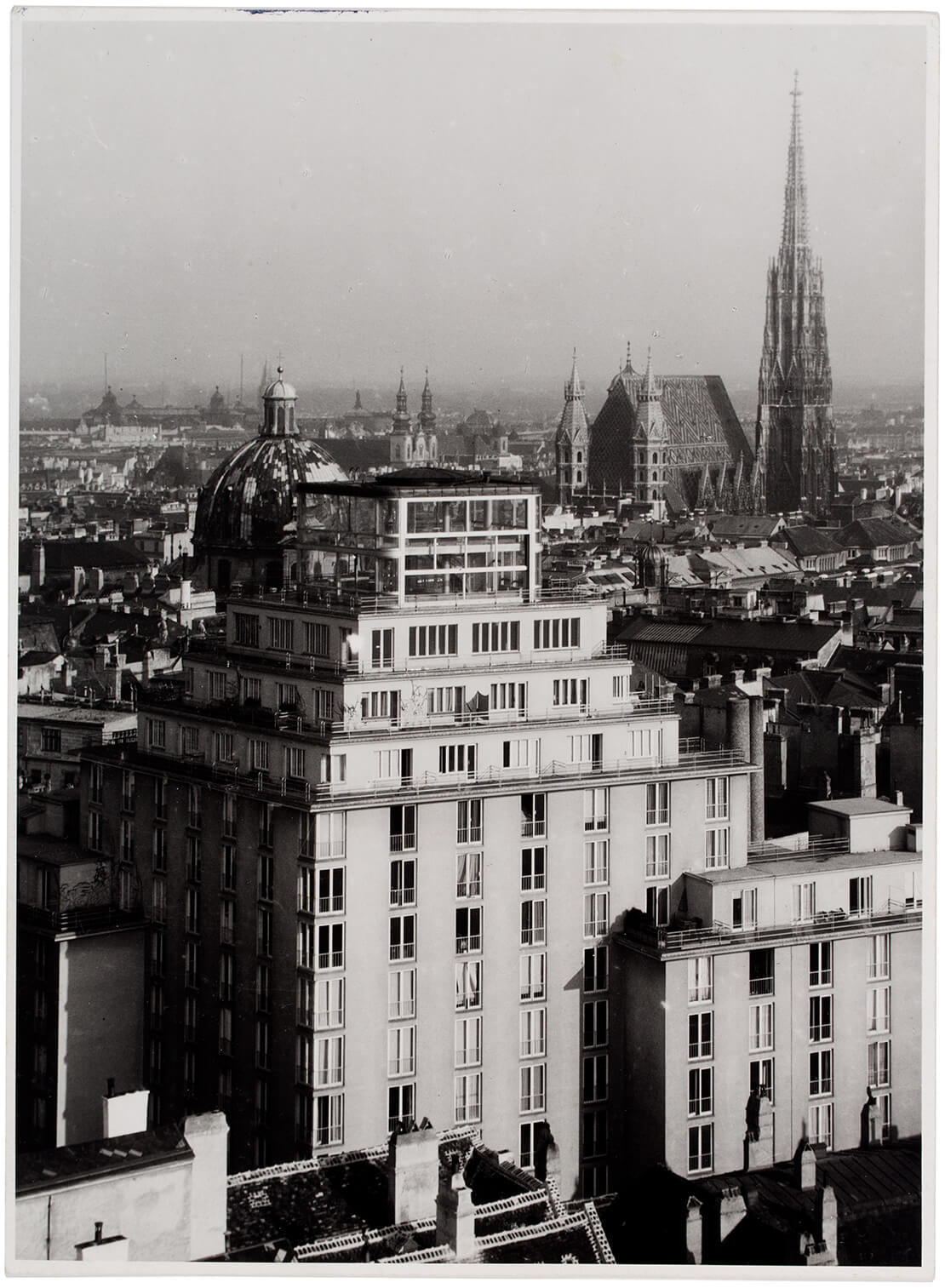 Das Hochhaus in der Herrengasse in den 1930er Jahren, Wien Museum 