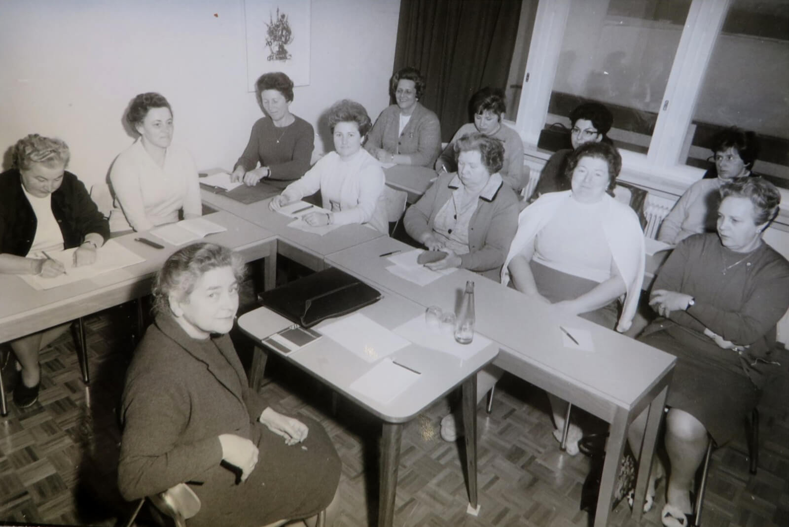 In einem Kurs für arbeitende Frauen, Wien, 1960er Jahre, Archiv Uli Rushby-Smith, London 