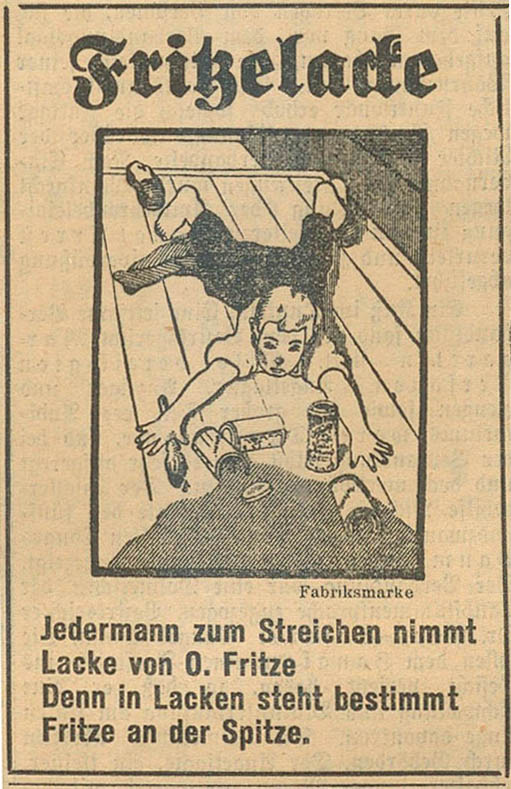 Werbung aus der „Kleinen Volks-Zeitung“, 29. August 1931, Quelle: Anno/ÖNB 