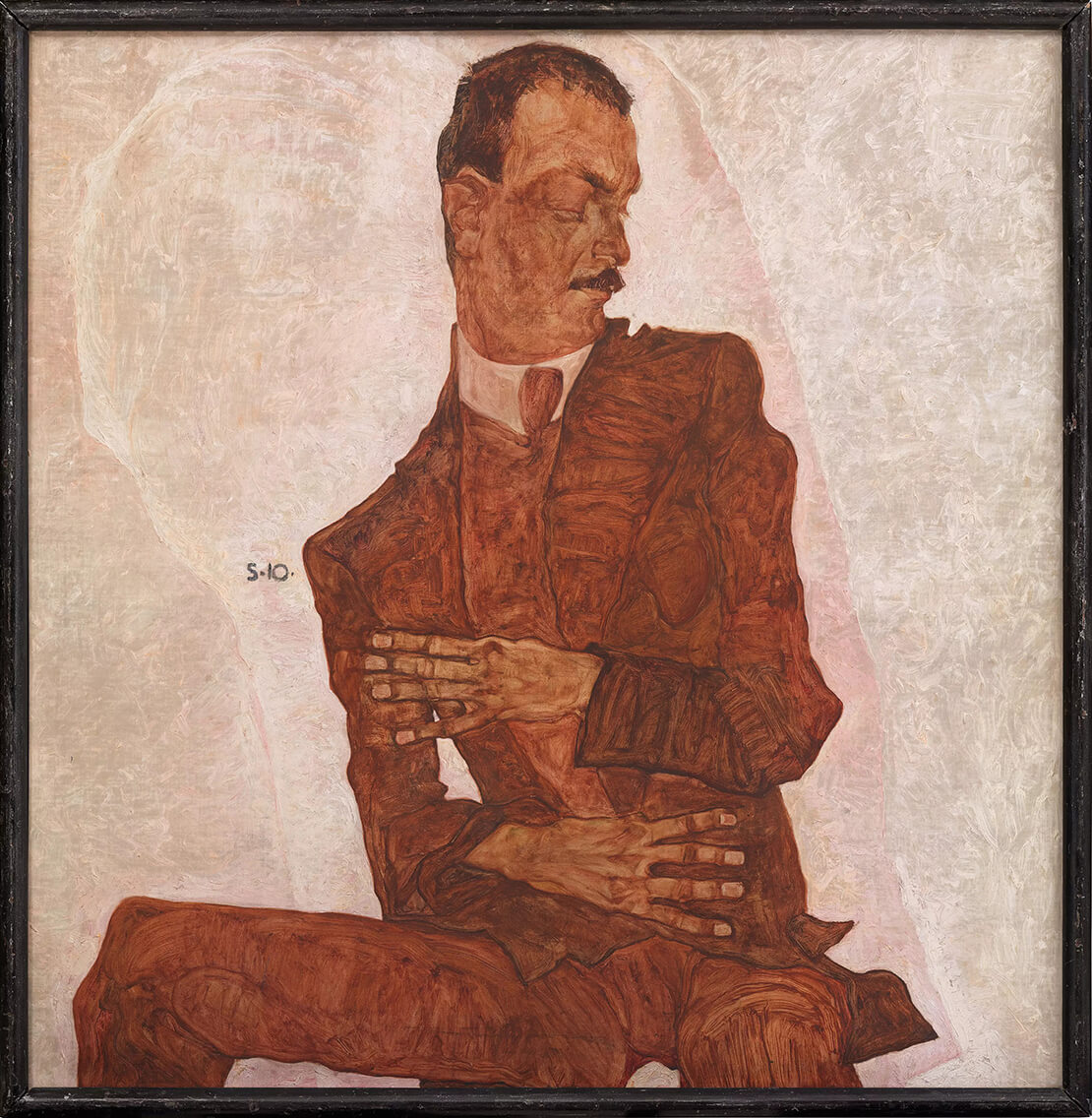 Egon Schiele: Porträt Arthur Roessler, 1910, Wien Museum 
