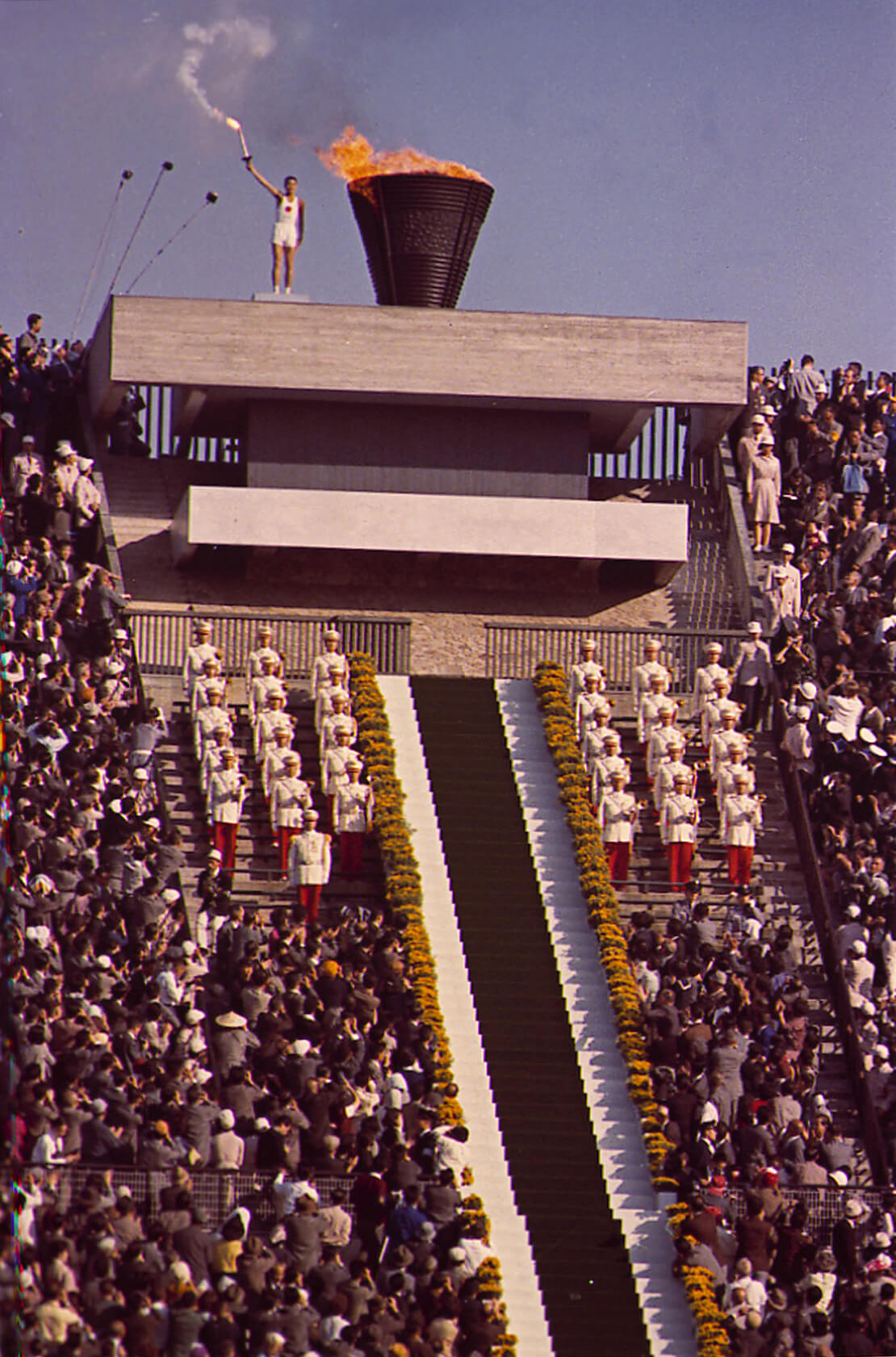 Eröffnungszeremonie in Tokio 1964, Foto: AP / picturedesk.com 