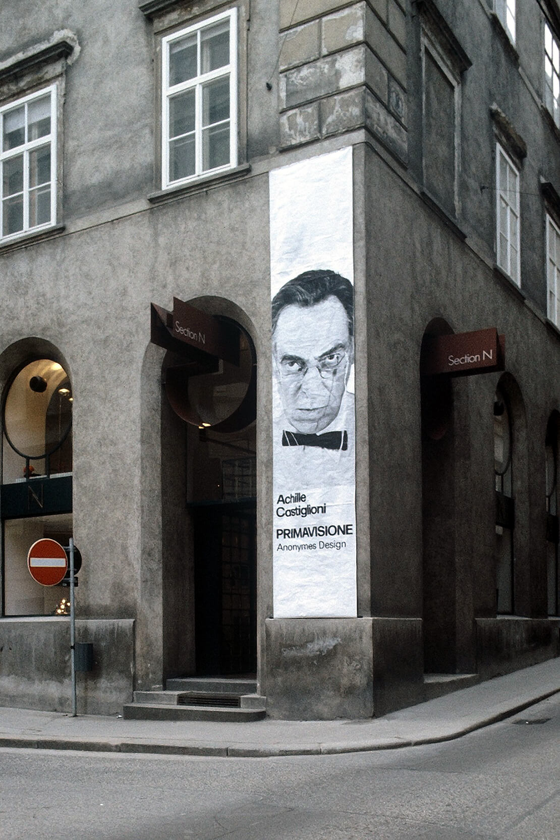 Ausstellung „Primavisione – Anonymes Design“, 1984, Foto: Katarina Noever/Wien Museum 