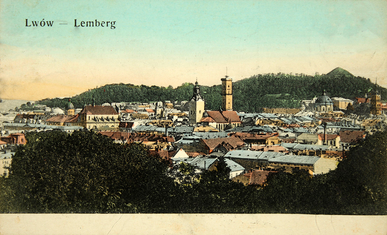 Postkarte von Lemberg, um 1910, Archiv Seemann / Imagno / picturedesk.com 