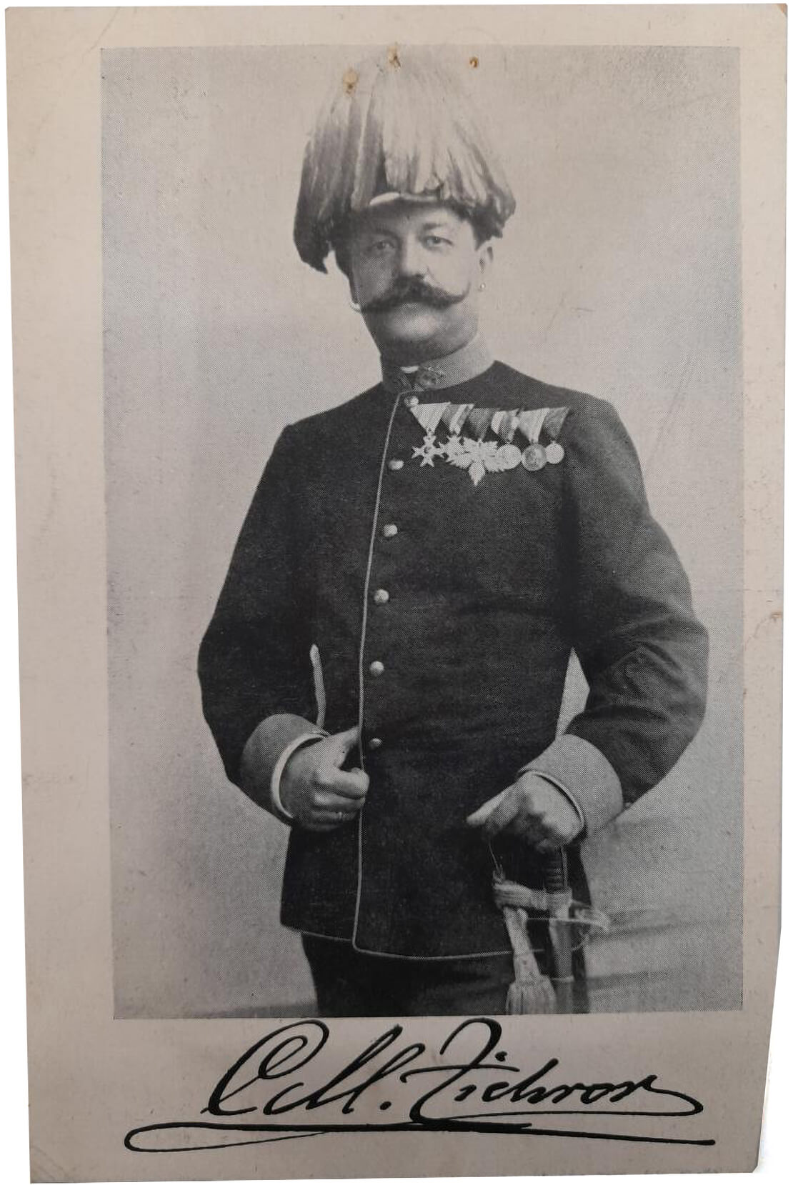 Carl Michael Ziehrer in Uniform, um 1900, Wien Museum 