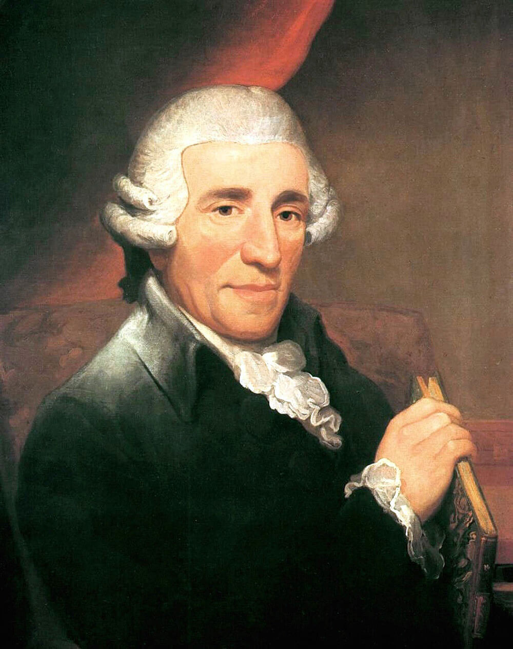 Thomas Hardy: Porträt Joseph Haydn, Öl auf Leinwand, 1891, Royal College of Music Museum of Instruments, Wikimedia Commons 