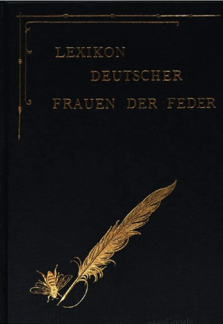 Sophie Pataky: Lexikon deutscher Frauen der Feder, 1898, Wikimedia Commons 