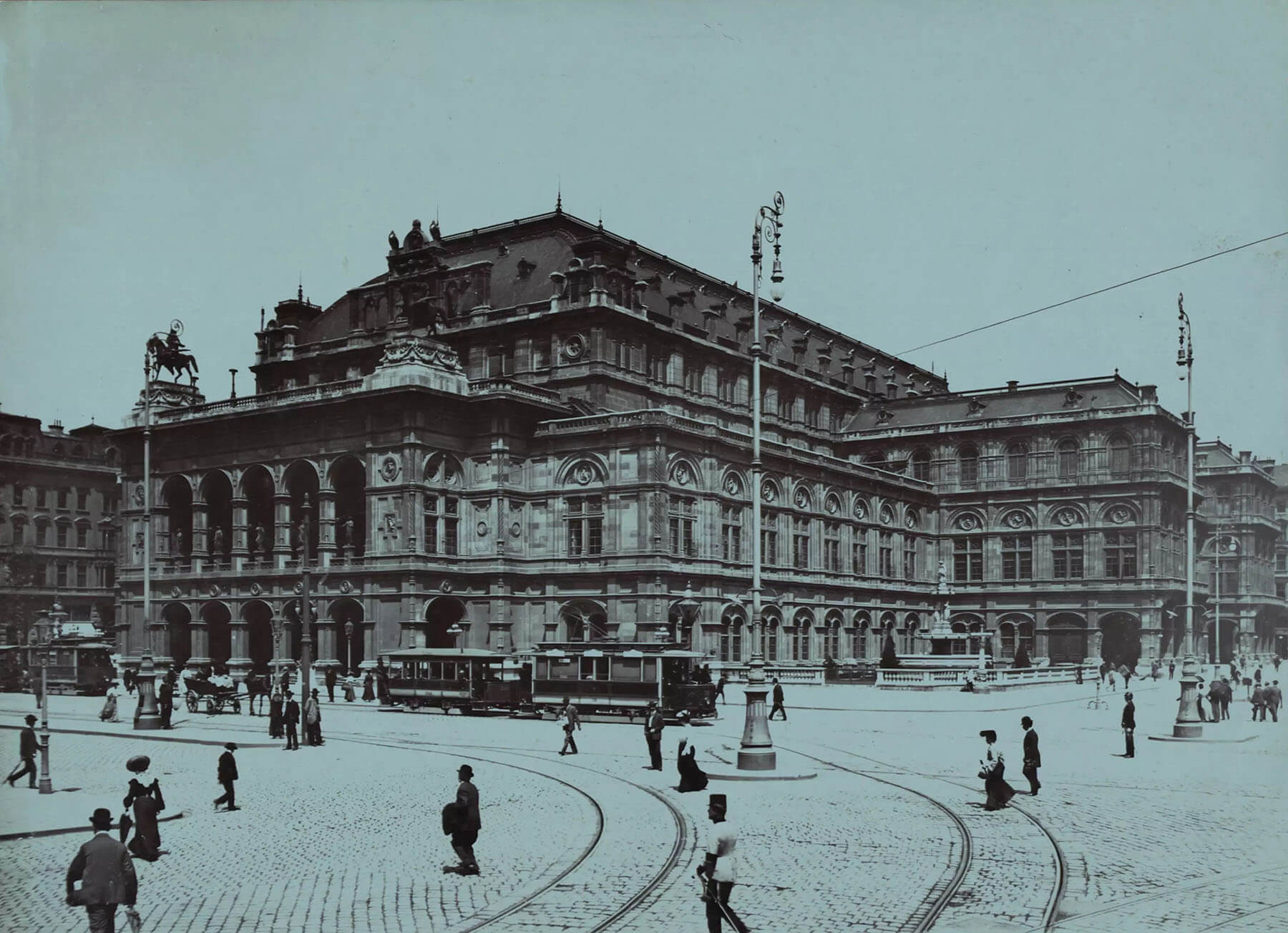Opernring, um 1906, Foto: August Stauda. Inv.-Nr. 105018/22 