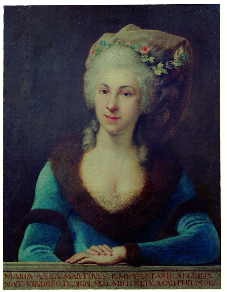 Anton von Maron: Marianna von Martinez, um 1773, Ölgemälde, Wien Museum, Inv.-Nr. 158809
